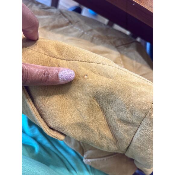 Vintage 1960's Wilson's House of Suede and Leather Blazer Size Men's 36L Western - Picture 11 of 11